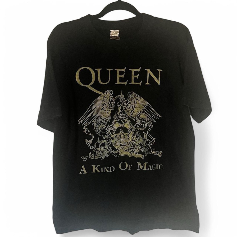 VTG 80s Queen A Kind of Magic Promo Album Auth. Tee Single Stitch 20x24 Medium